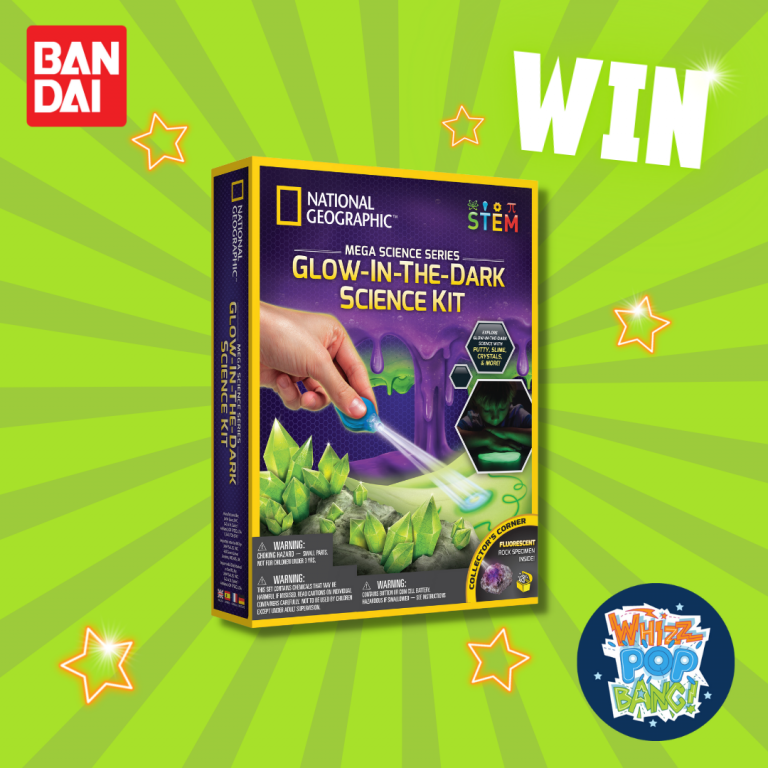 COMPETITION CLOSED: WIN a Glow-in-the-Dark Mega Science Kit! – Whizz