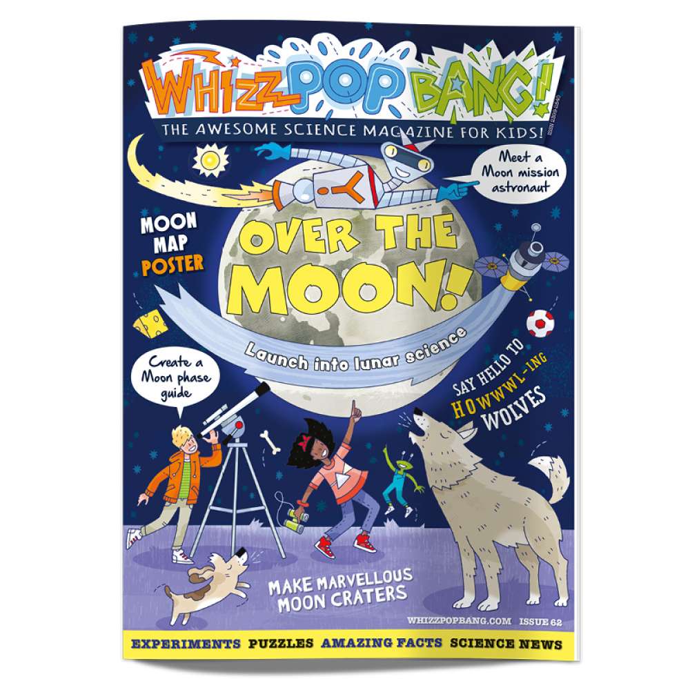 Science Magazine For Kids About The Moon   Wpb062 P1 Cover 