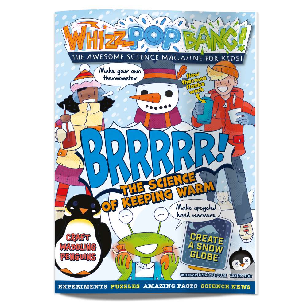 Science Magazine For Kids KEEPING WARM Edition   Wpb102 P1 Cover 